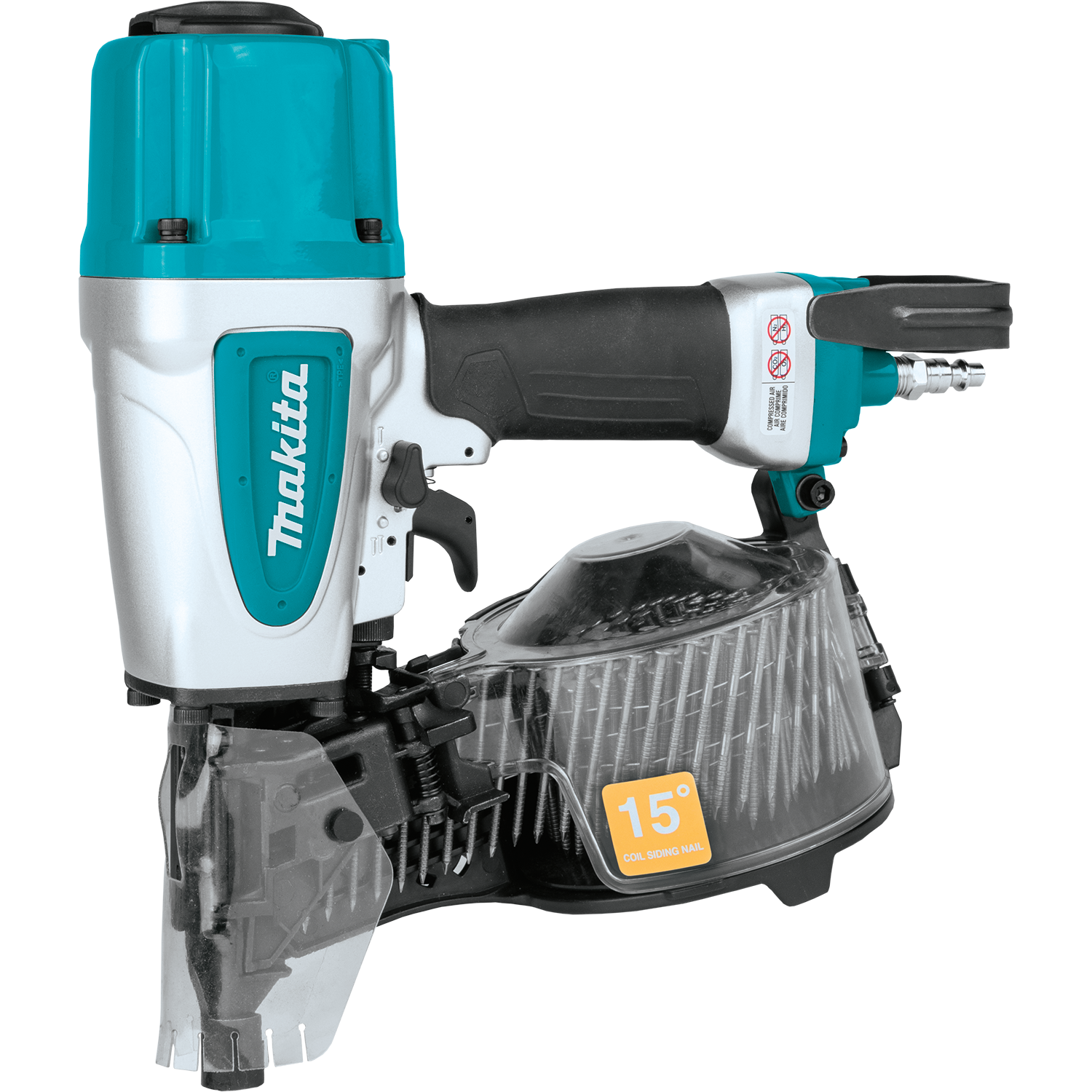 Makita, Cloueur en rouleau pour bardage 15° 2-1/2" MAKITA