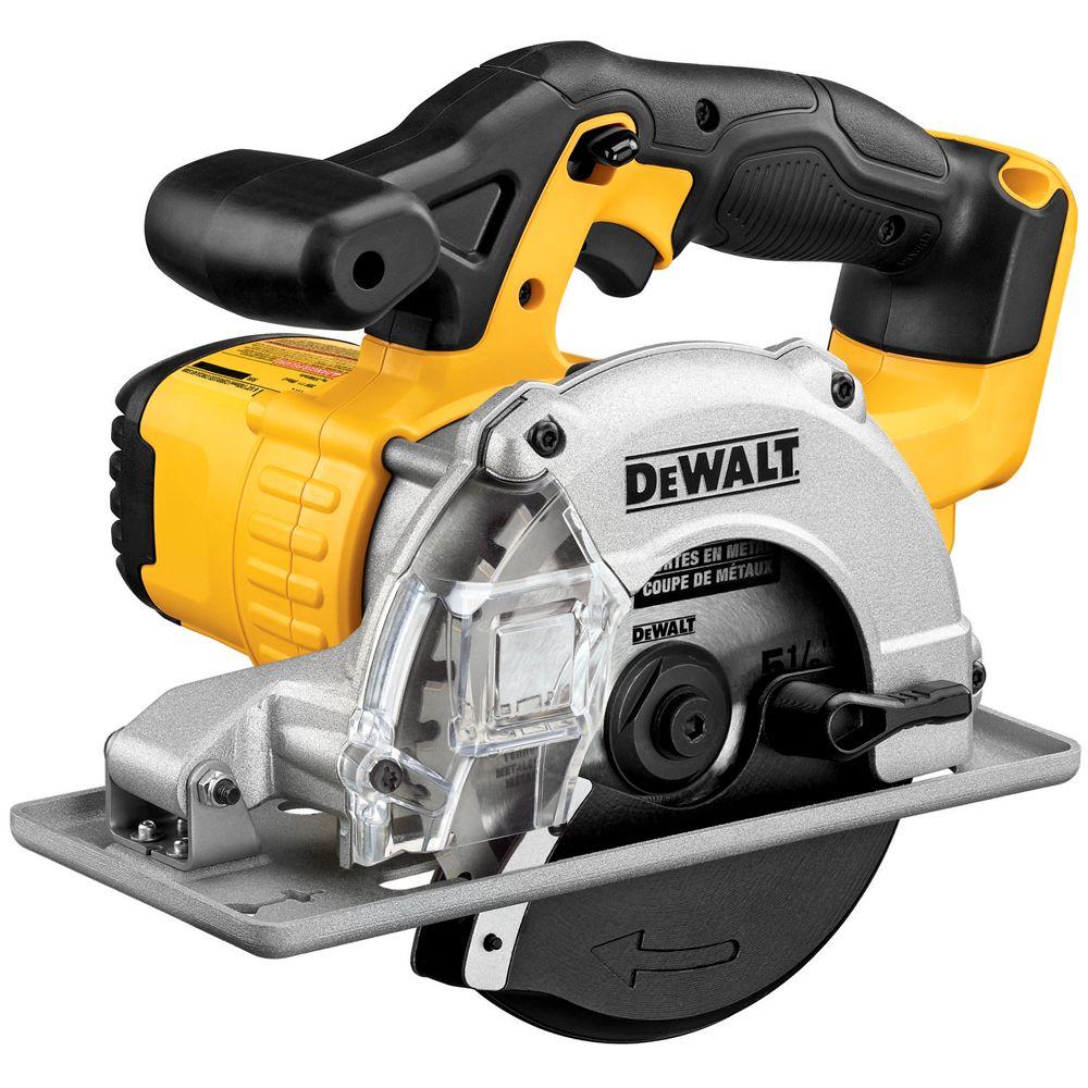 DeWalt, DeWalt 20-Volt Max 5-1/2" Scie circulaire sans fil à métaux (outil seul), DCS373B