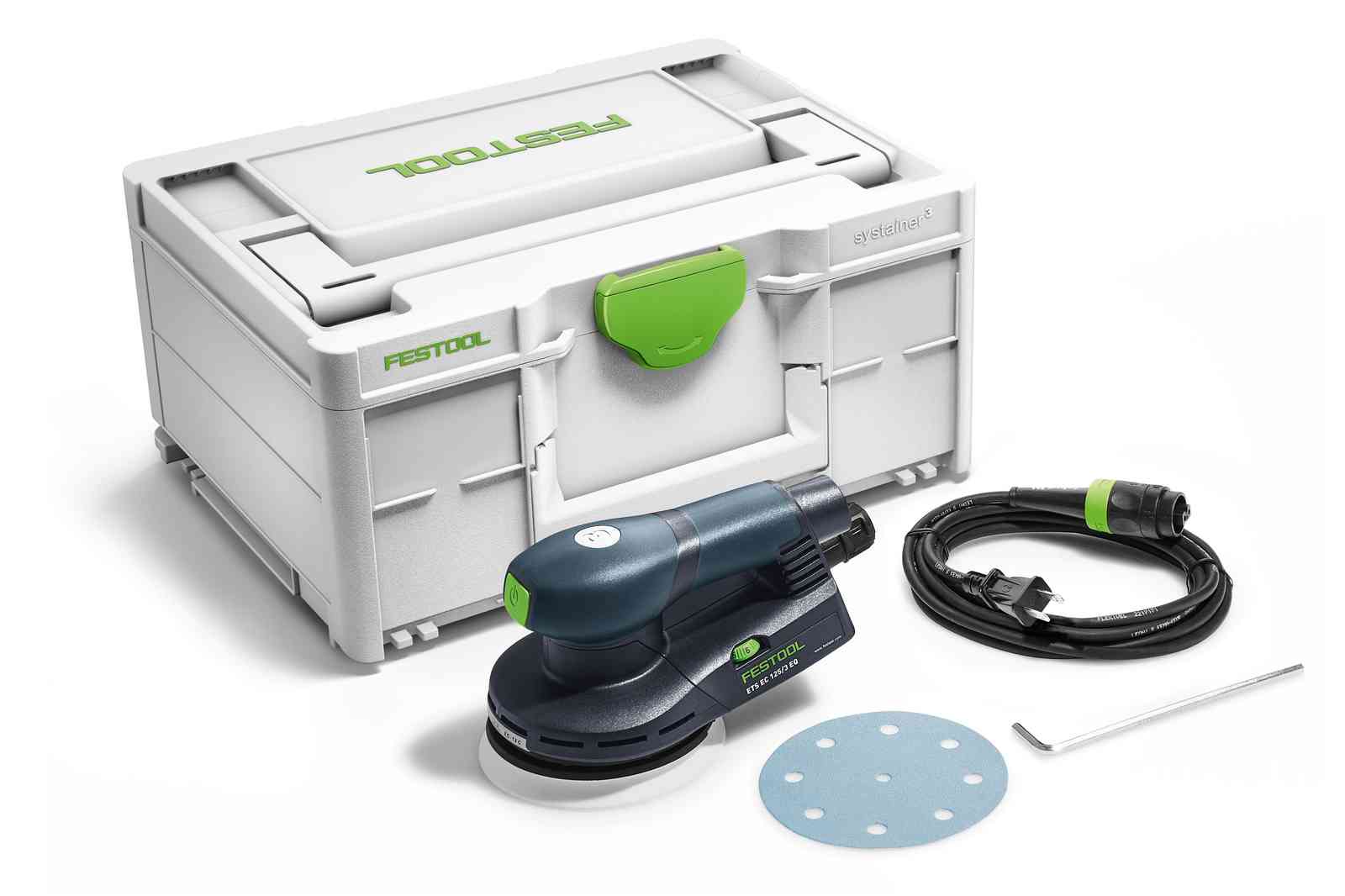 Festool, FESTOOL Ponceuse orbitale aléatoire ETS EC 125/3 EQ-PLUS