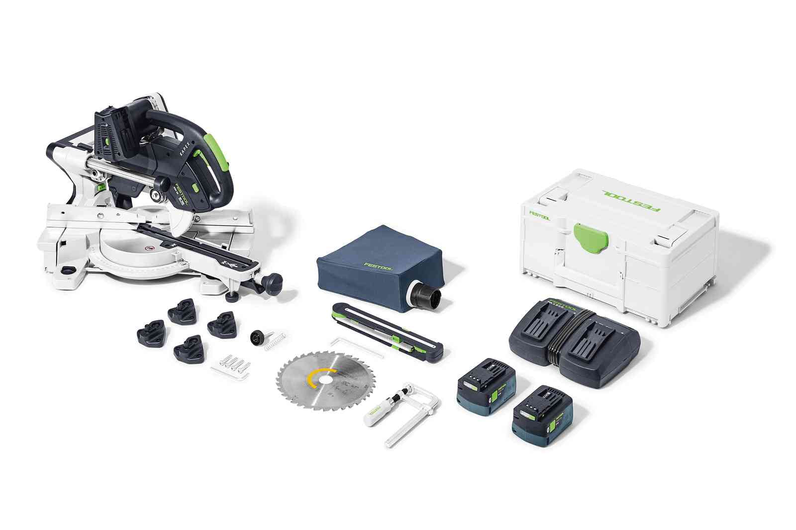 Festool, FESTOOL Scie à onglet coulissante sans fil KAPEX KSC 60 EB 5,0 I-PLUS