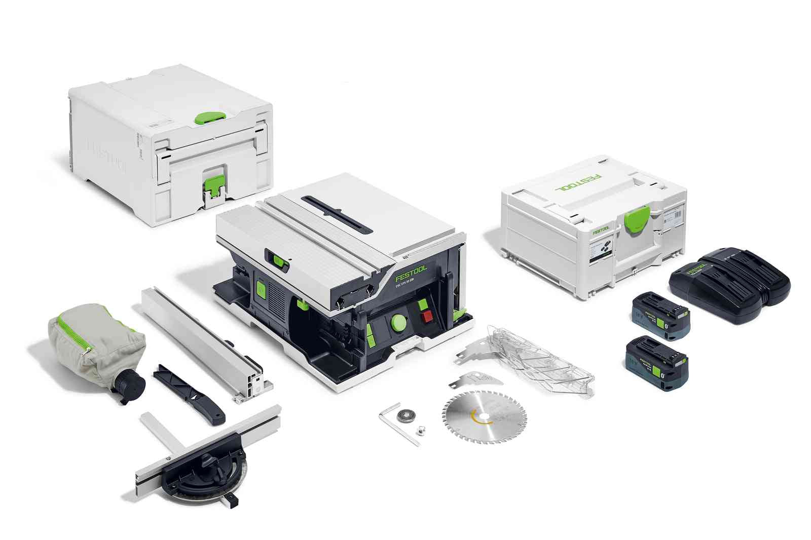 Festool, FESTOOL Scie à table sans fil CSC SYS 50 EBI-PLUS