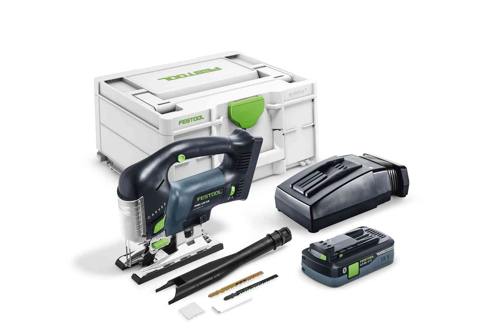 Festool, FESTOOL Scie sauteuse sans fil CARVEX PSBC 420 HPC 4,0 EBI-PLUS