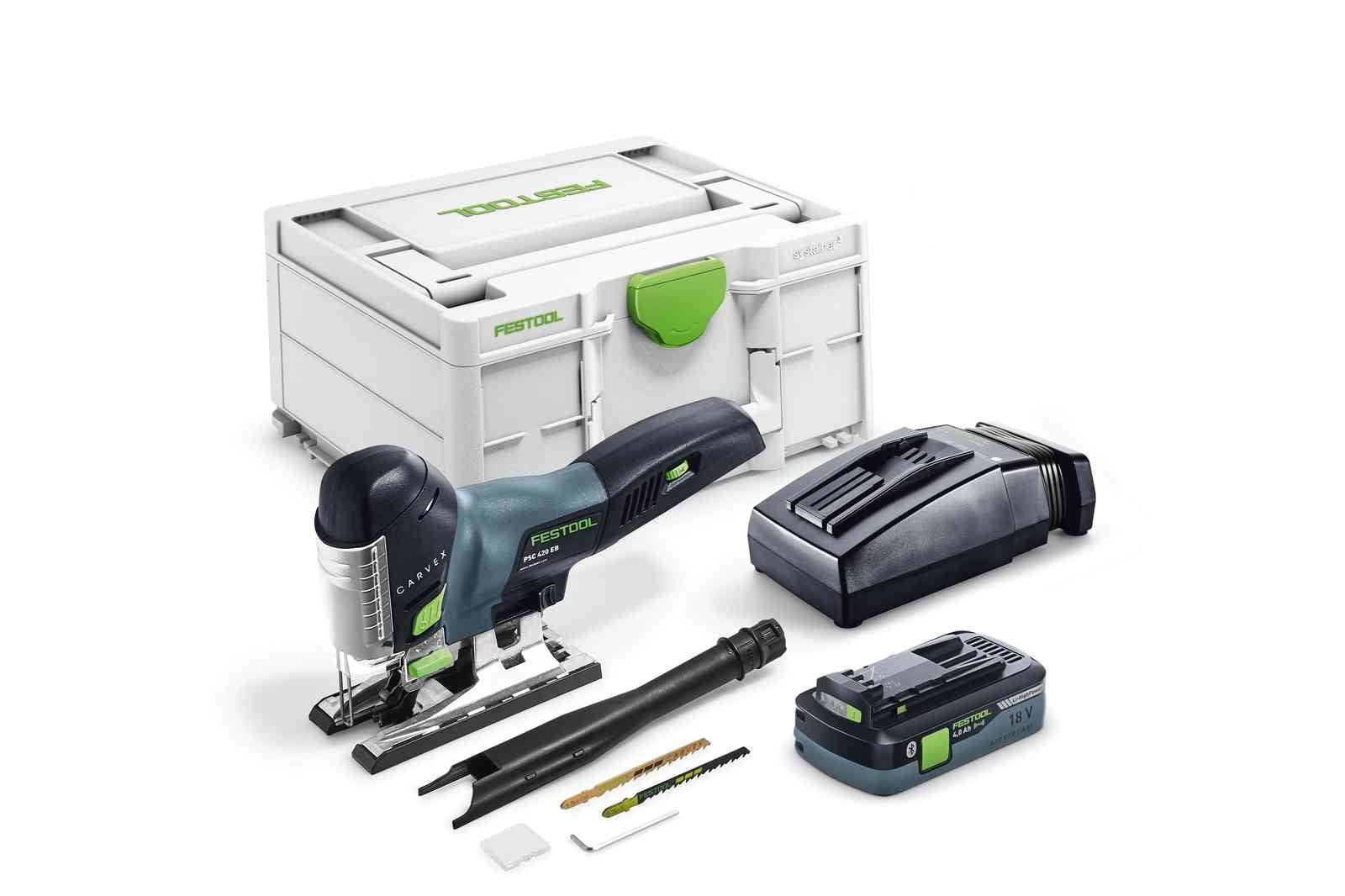 Festool, FESTOOL Scie sauteuse sans fil CARVEX PSC 420 HPC 4,0 EBI-PLUS