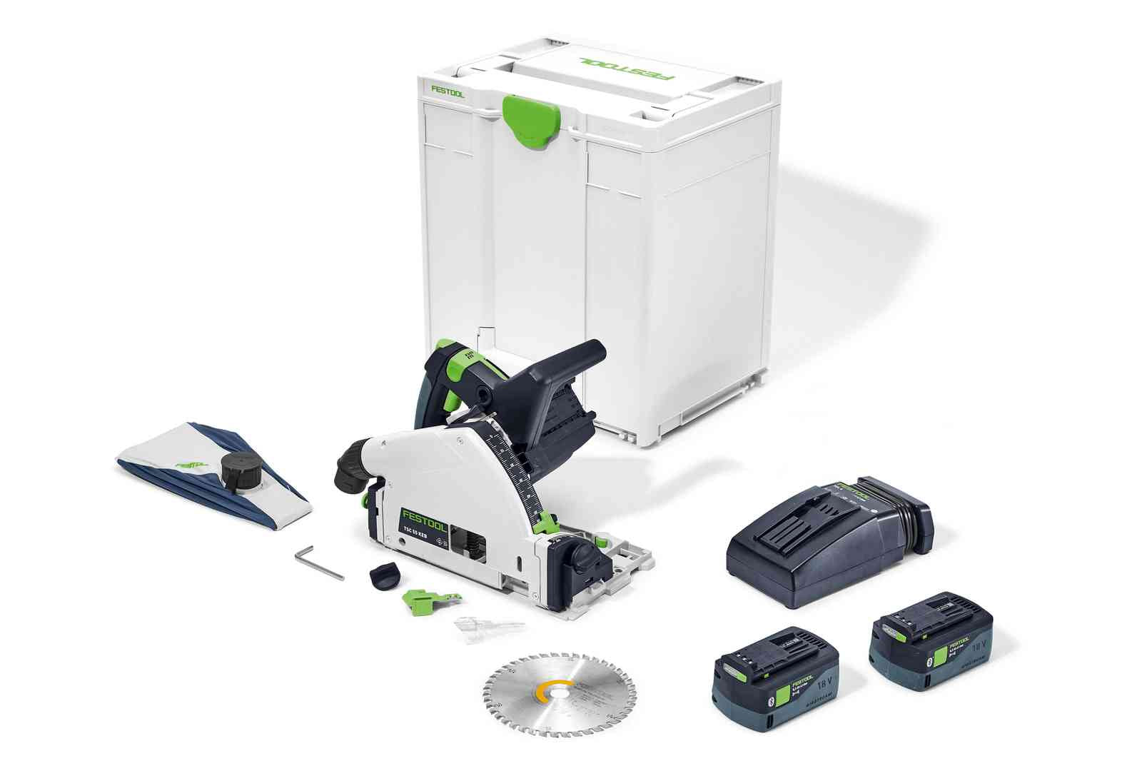 Festool, FESTOOL Scie sur chenilles sans fil TSC 55 5,2 KEBI-F-PLUS