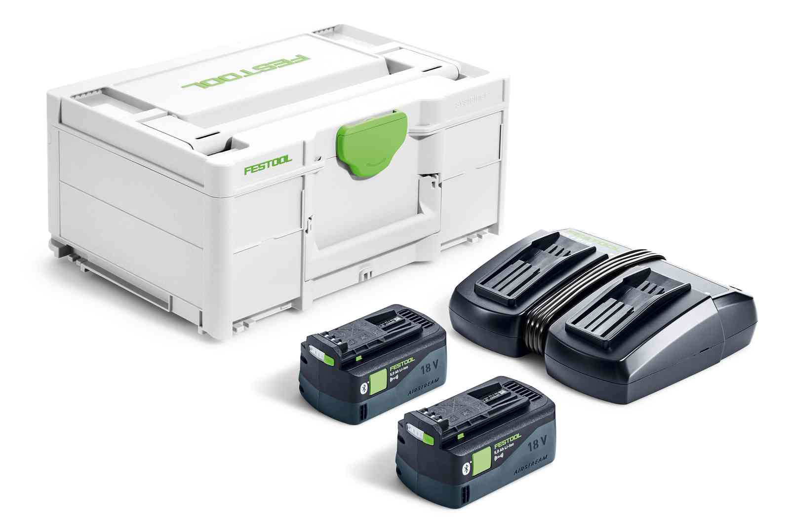 Festool, FESTOOL Set d'énergie SYS 18V 2X5,0/TCL 6 DUO