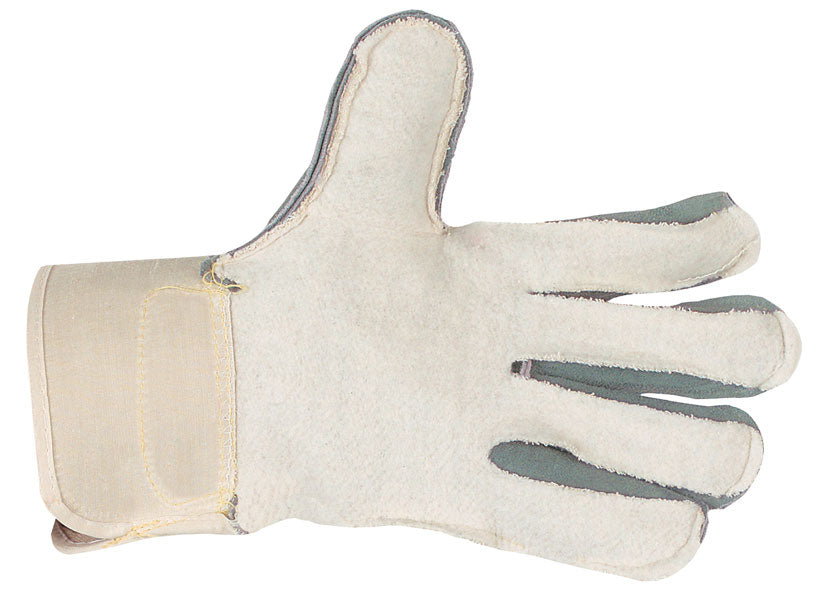 Memphis, Gants Memphis Big Jake à paume en cuir, manchettes de sécurité 2.75", 1700