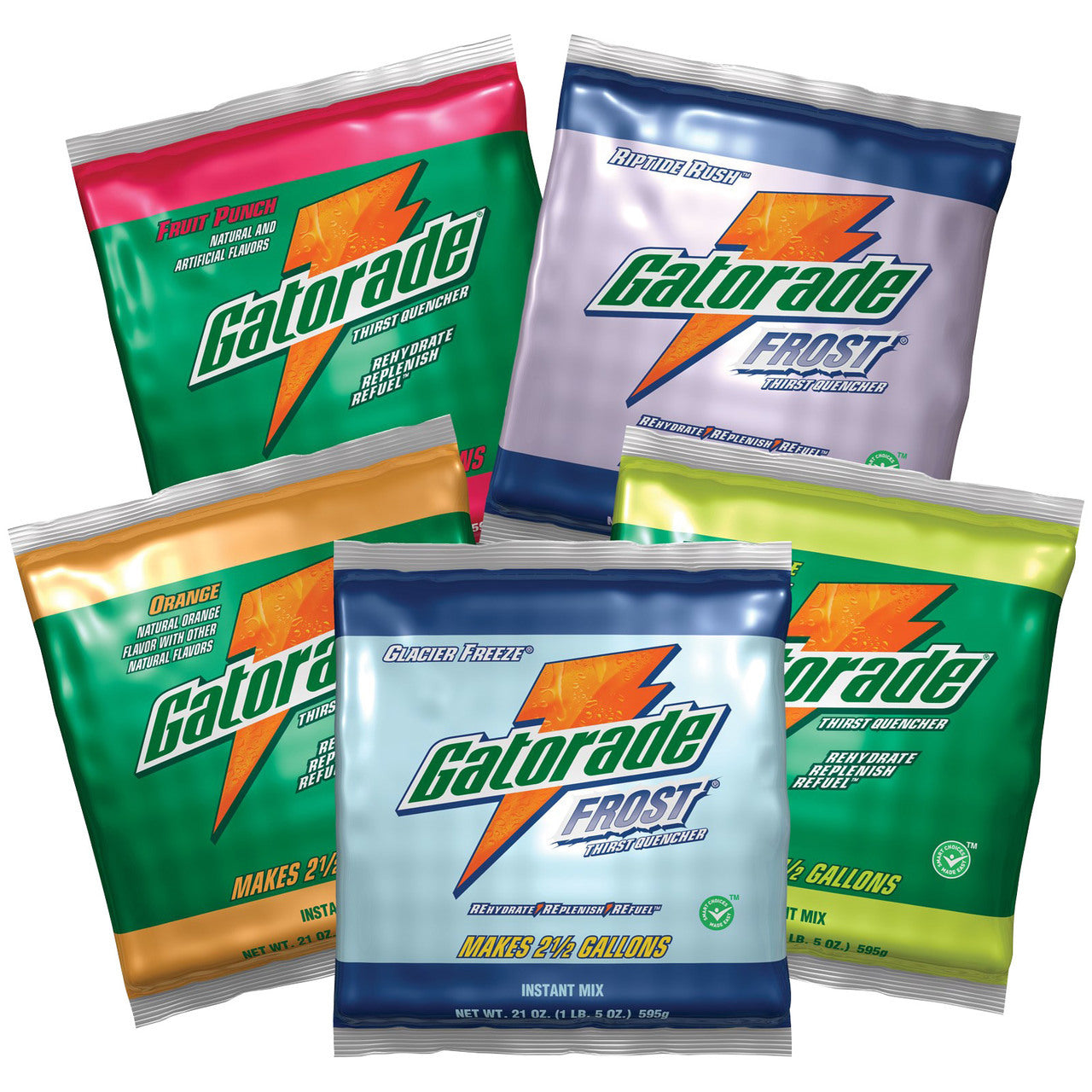 Gatorade, Gatorade Instant Powder 2-1/2 Gal Pack (Case of 32)