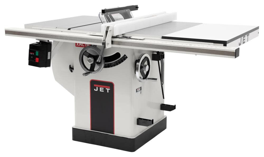 JET, JET 10" Deluxe XACTA® Table Saw - 3HP, 1PH, 30" RIP, 230V