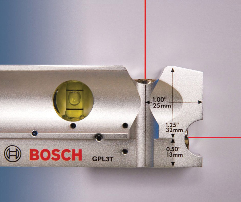 Bosch, Kit d'alignement laser Torpedo 3 points Bosch, GPL3T