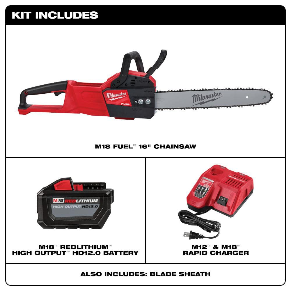 Outil Milwaukee, Kit de tronçonneuse MILWAUKEE M18 FUEL™ 16