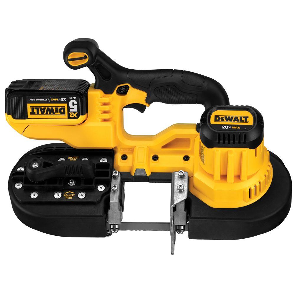 DeWalt, Kit scie à ruban DeWalt 20-Volt Max Lithium Ion, DCS371P1