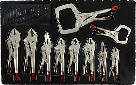 Outil Milwaukee, MILWAUKEE 10 PC. TORQUE LOCK™ Locking Pliers Kit