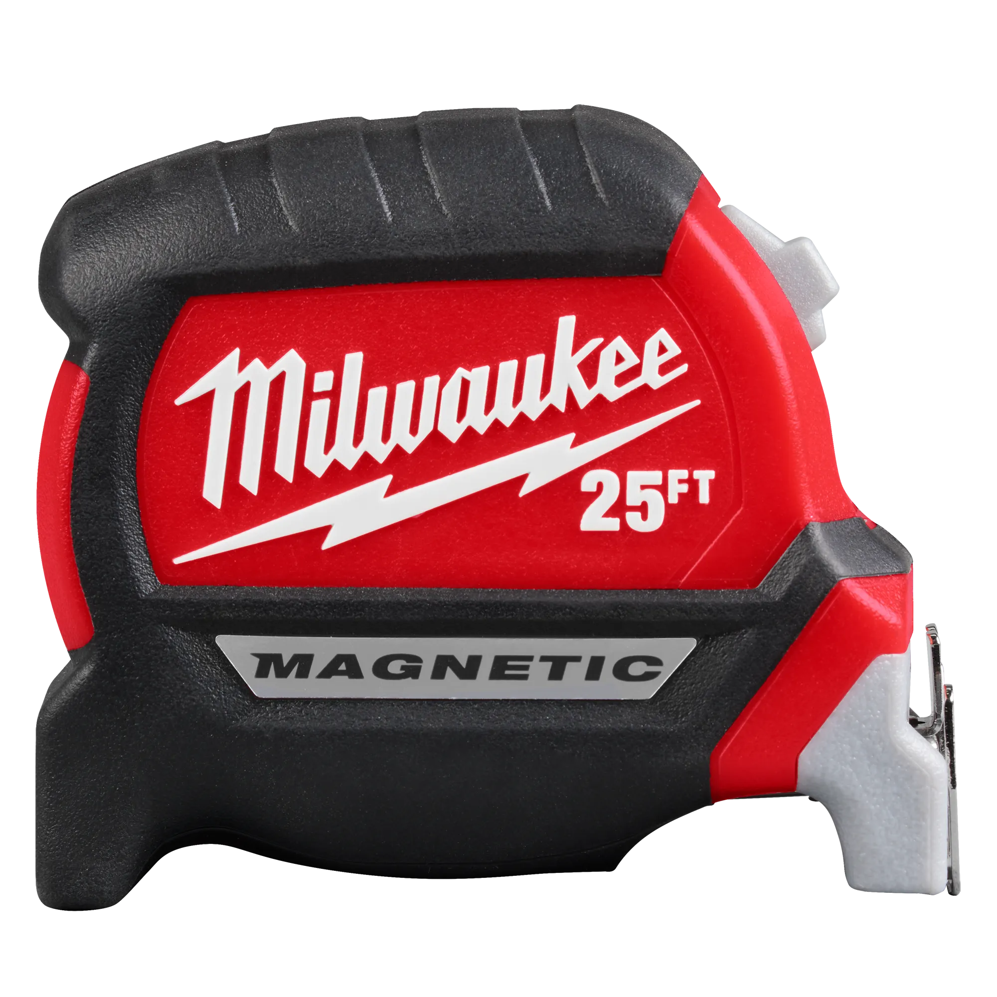 Outil Milwaukee, MILWAUKEE 25' Ruban à mesurer magnétique compact à lame large pour électricien