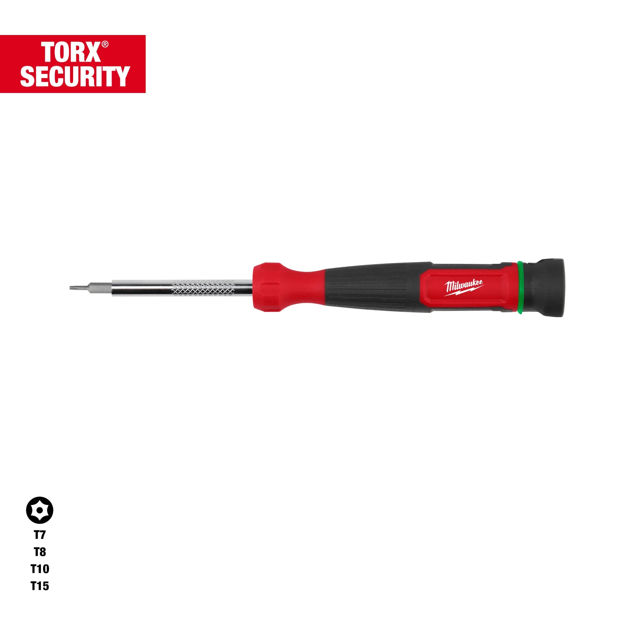 Outil Milwaukee, MILWAUKEE 4-IN-1 Tournevis multibroches de précision TORX® Security