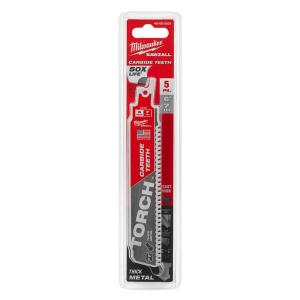 Outil Milwaukee, MILWAUKEE 6" 8 TPI SAWZALL® TORCH™ Carbide Blade (5 PACK)