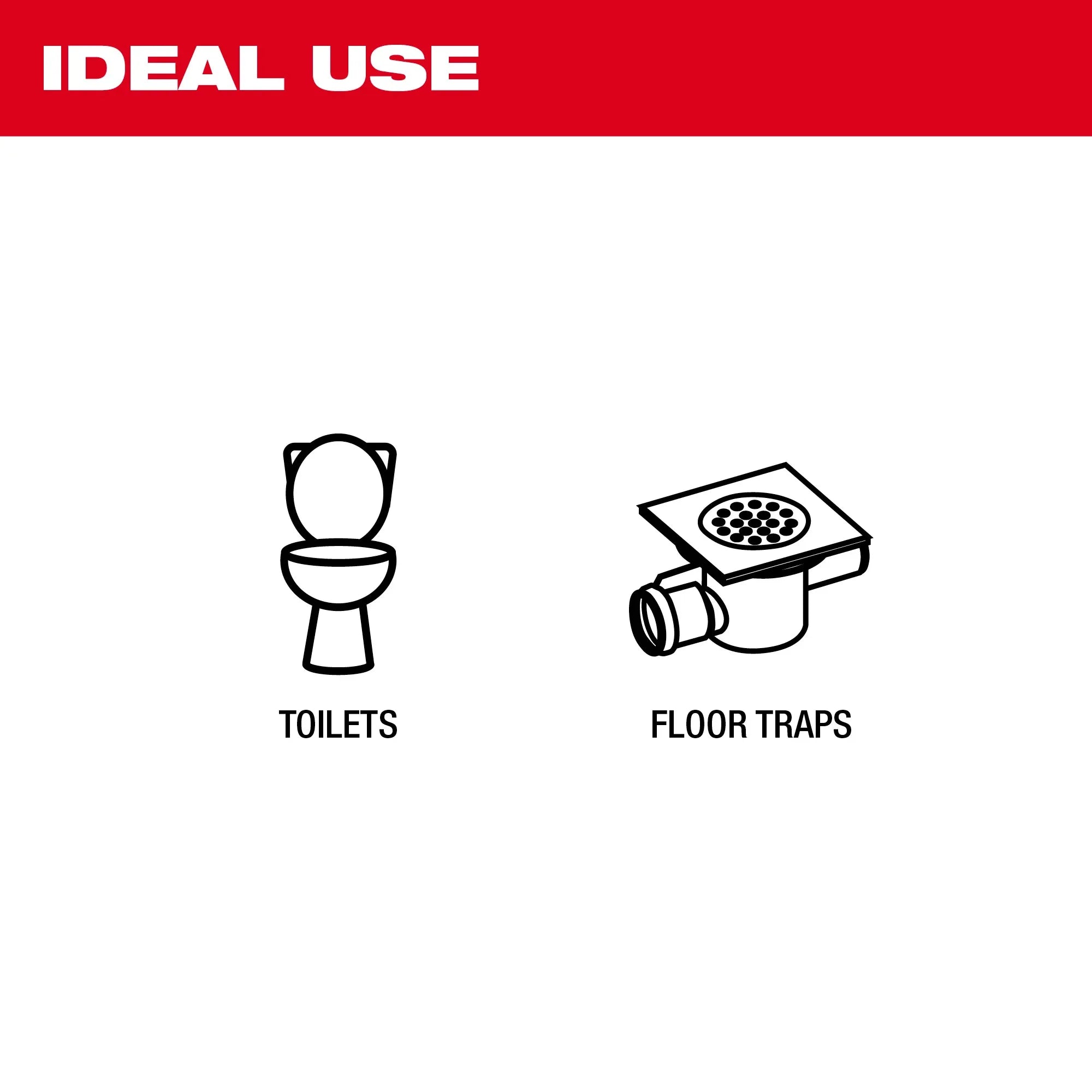 Milwaukee Tool, MILWAUKEE M12™ TRAPSNAKE™ 6' Toilet Auger Kit