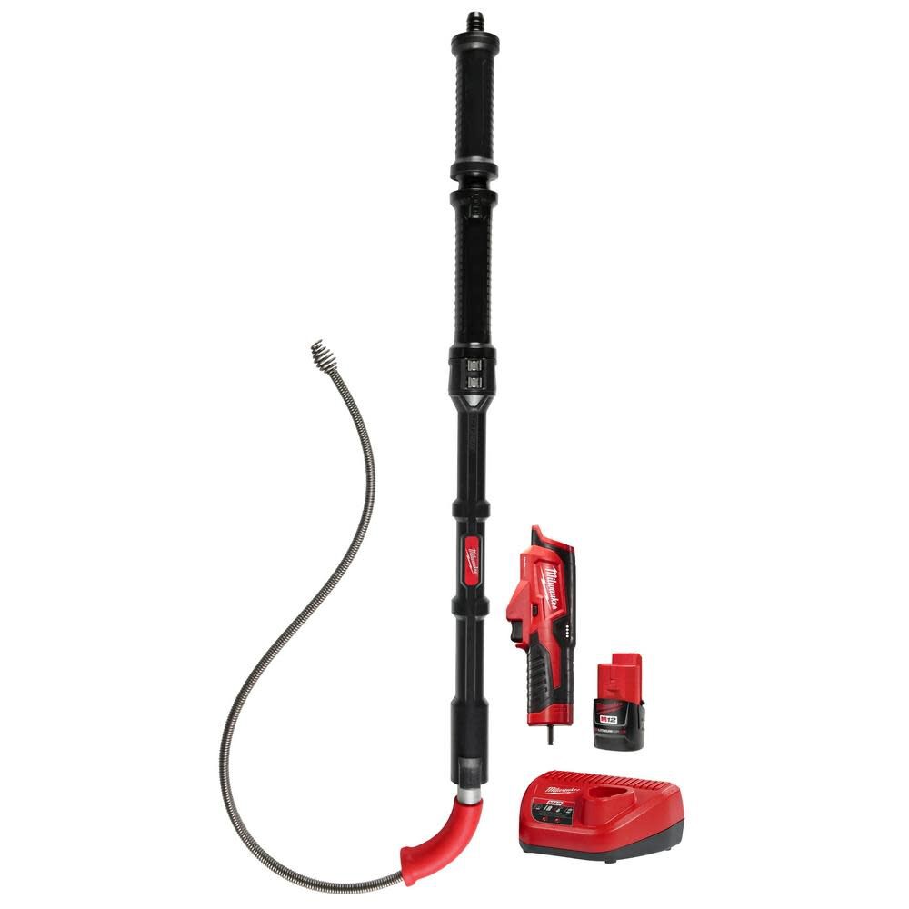 Milwaukee Tool, MILWAUKEE M12™ TRAPSNAKE™ 6' Toilet Auger Kit