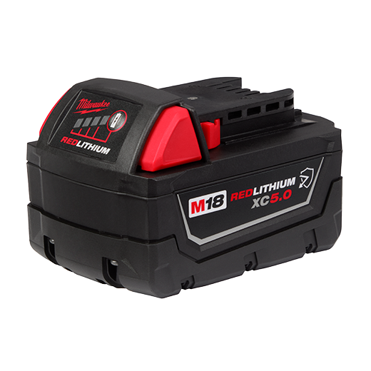 Milwaukee Tool, MILWAUKEE M18™ REDLITHIUM™ XC5.0 Batterie résistante