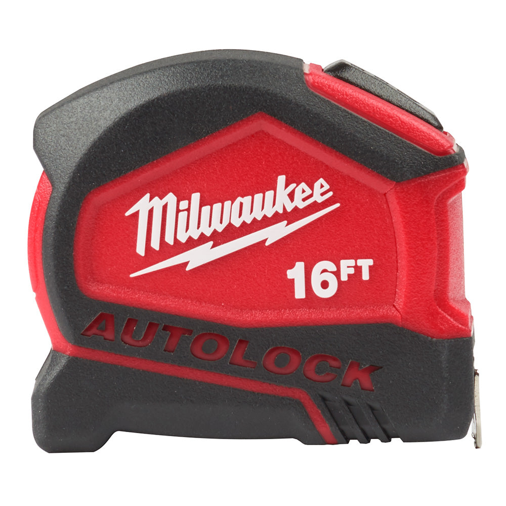 Outil Milwaukee, MILWAUKEE Ruban à mesurer compact 16' Auto-Lock