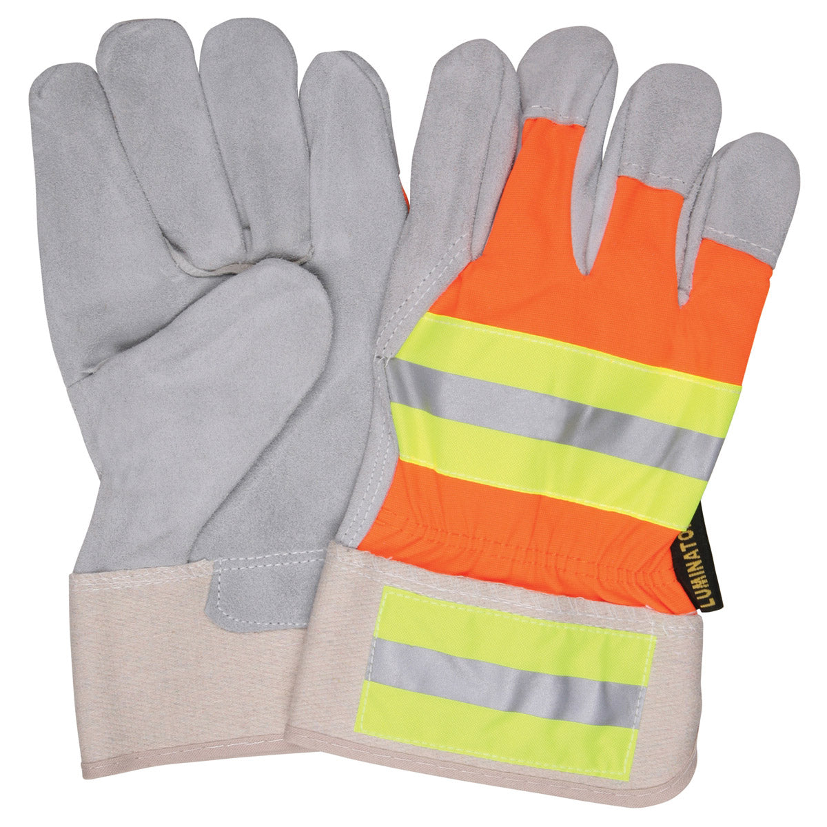 Sécurité MCR, Memphis 1440 Luminator Gants en cuir Hi-Viz