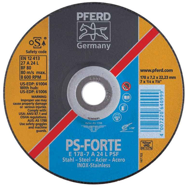 Pferd, Meule en acier inoxydable PFerd, 61002