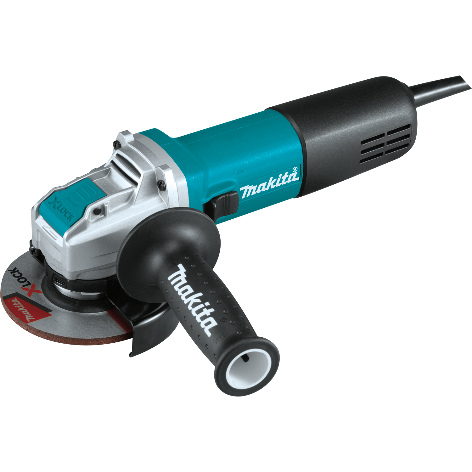 Makita, Meuleuse d'angle 4-1/2" X-LOCK de MAKITA, avec interrupteur AC/DC