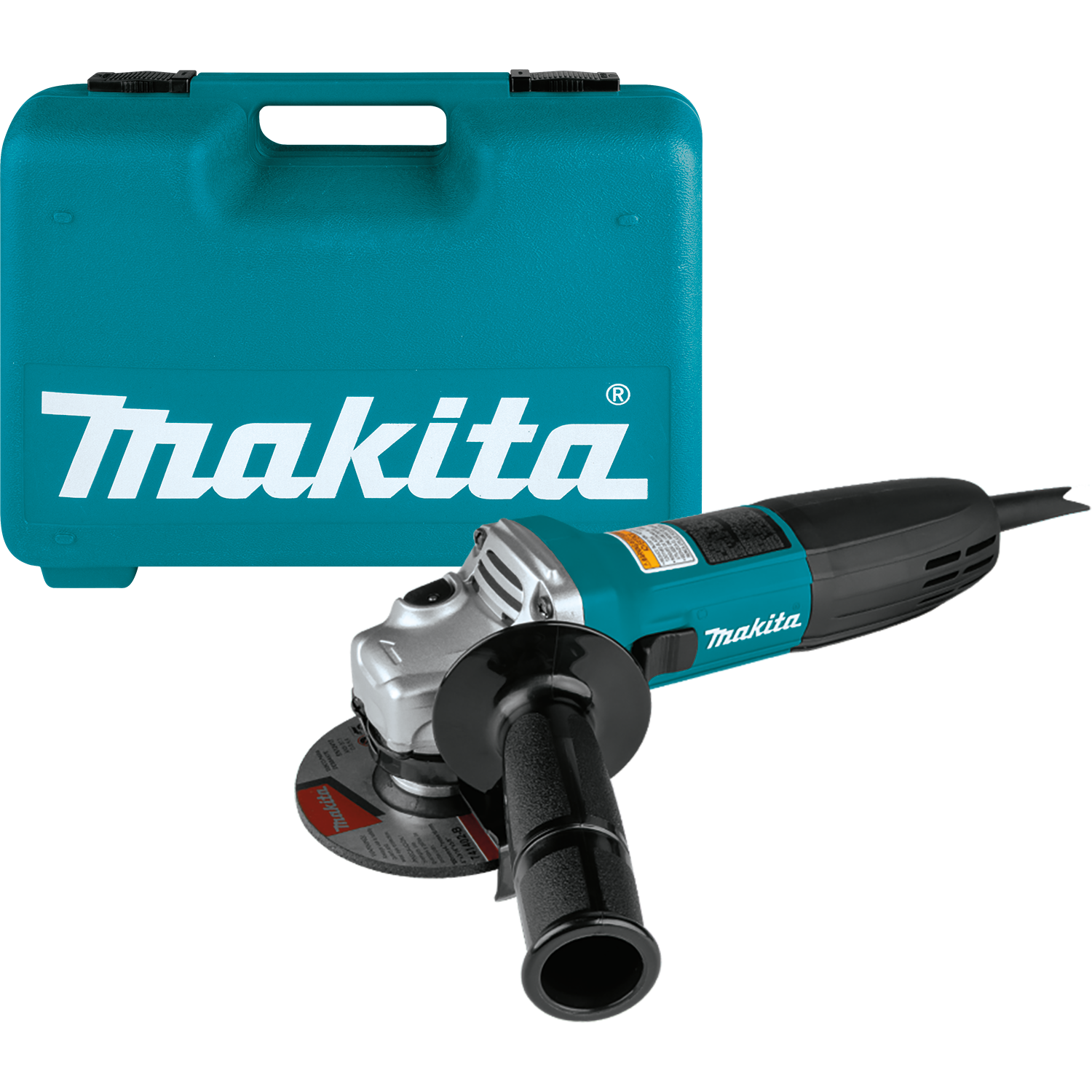 Makita, Meuleuse d'angle 4" MAKITA, avec coffret d'outils