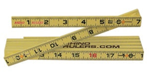 Ruban adhésif US, Rhino 6' Carpenters Inside Reading Folding Ruler, 55145