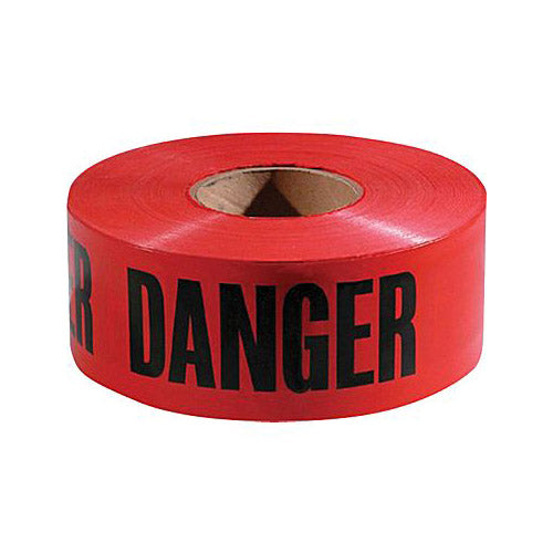 Presco, Ruban barricade Presco rouge Danger, B3103R21